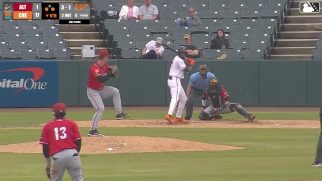 Thomas Sosa doubles (8) on a line drive to right fielder Lonnie White Jr. Brandon Butterworth scores. Ethan Anderson scores. Thomas Sosa to 3rd. Thomas Sosa advances to 3rd, on a fielding error by right fielder Lonnie White Jr.