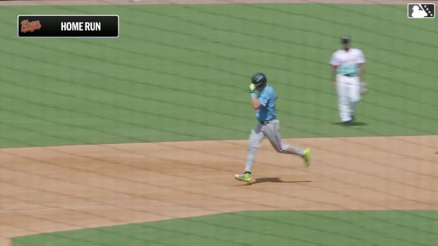 Ike Irish's two-run home run