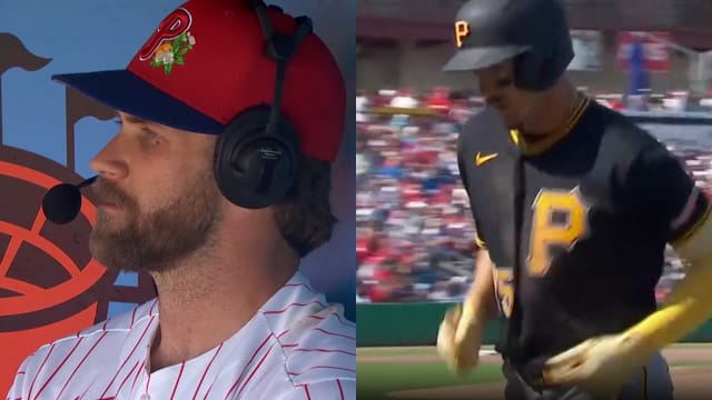 Bryce Harper to Konnor Griffin: 'Be yourself'