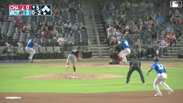 Raudi Rodriguez singles on a ground ball to shortstop Leo Balcazar. Mac McCroskey scores. David Calabrese to 3rd. Matthew Lugo to 2nd.
