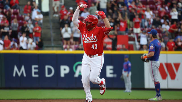Sal Stewart's first career home run