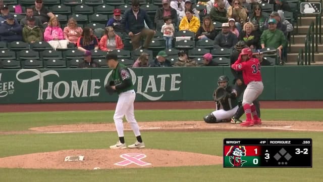 Rainiel Rodriguez collects three hits 