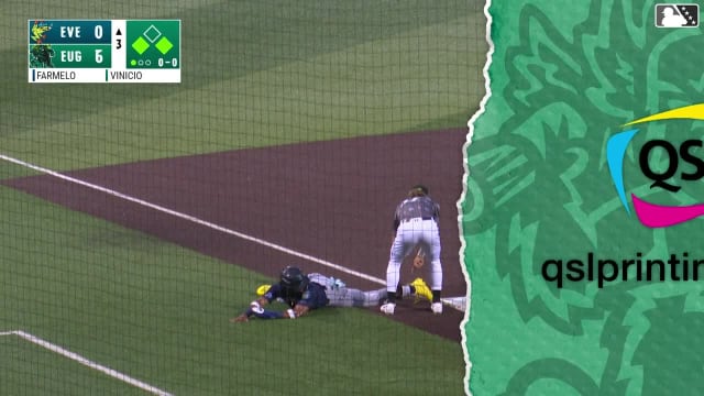 Jonny Farmelo singles on a line drive to center fielder Trevor Cohen. Curtis Washington Jr. scores. Axel Sanchez to 2nd.