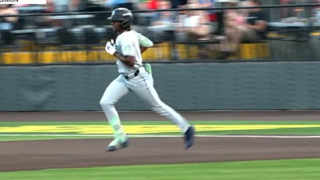 Felnin Celesten's home run during a three-hit night