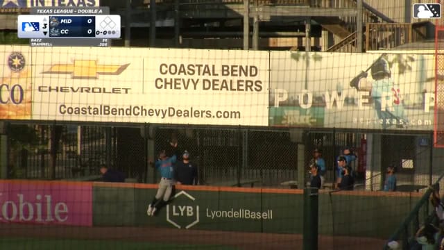 Carlos Pacheco's leaping catch
