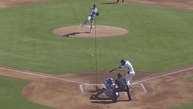 Niko Kavadas' leaping catch in Fall League