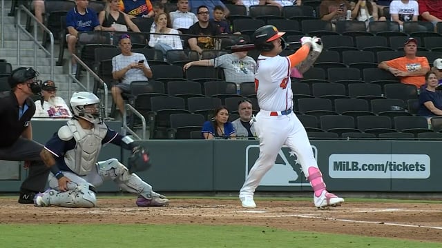 Tommy White's two-homer night