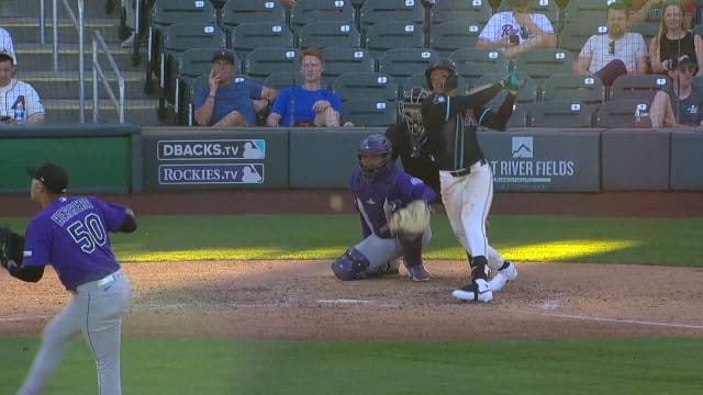 Jose Fernandez's RBI triple