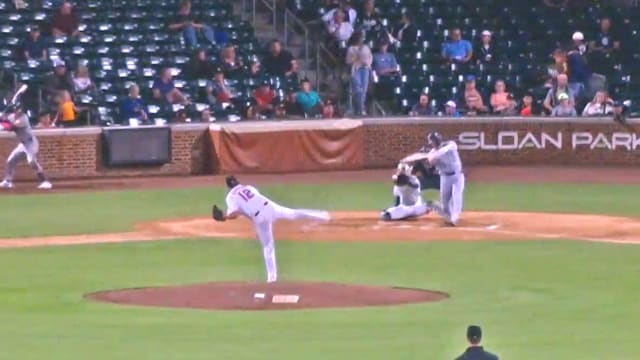 Caleb Bonemer's three-hit night