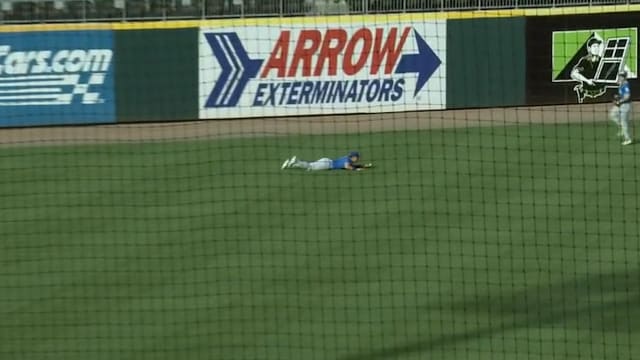 Tommy Edman flashes the leather in rehab game