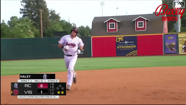 Ryder Helfrick crushes his third pro homer