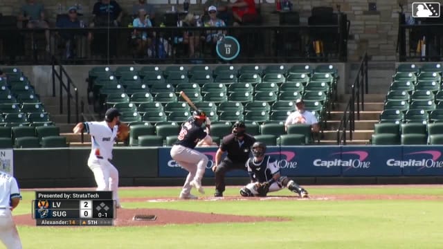 Devin Taylor homers (3) on a fly ball to right field.