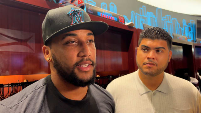 Robinson Piña on being called up by Marlins