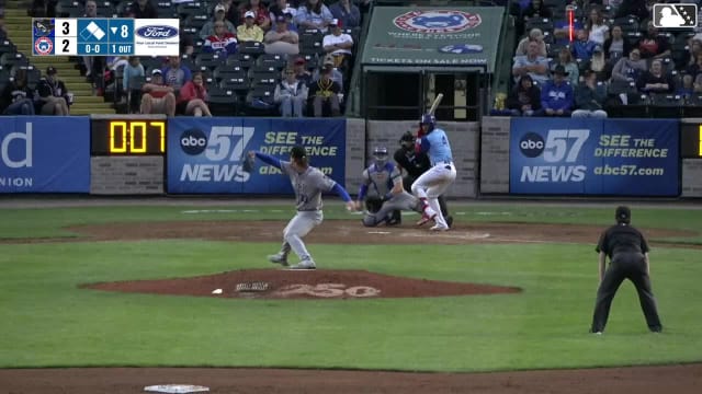 Jordan Woods Ball to Angel Cepeda