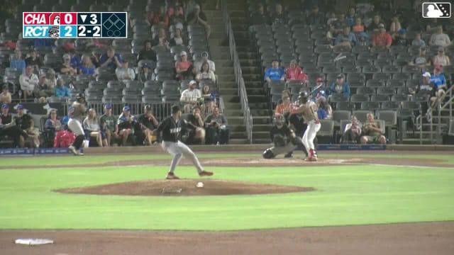 Raudi Rodriguez homers (6) on a line drive to left center field.