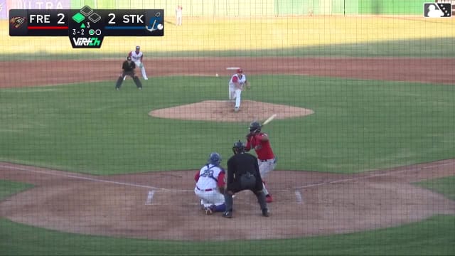 Roldy Brito singles on a ground ball to left fielder Breyson Guedez. Ashly Andujar scores.