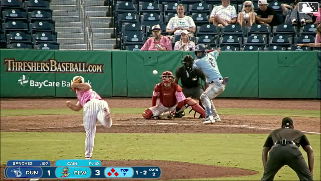 Juan Sanchez singles on a line drive to left fielder Jaeden Calderon. Jake Cook scores. Sam Shaw scores. JoJo Parker out at 3rd on the throw, left fielder Jaeden Calderon to third baseman Nolan Beltran to second baseman Robert Phelps to shortstop Matthew Ferrara.