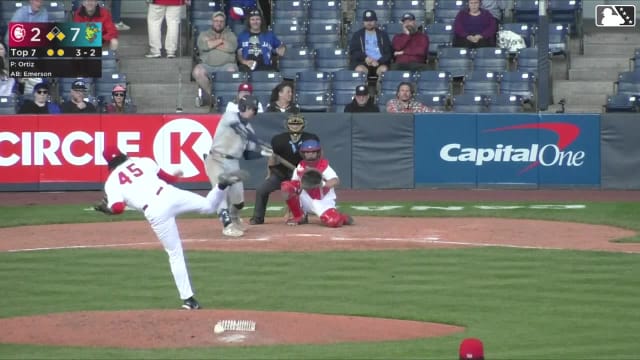 Colt Emerson's three-run homer 