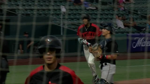 Andy Perez's two-home run game