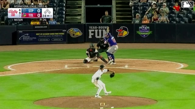 Gabriel Gonzalez homers (10) on a fly ball to left center field.