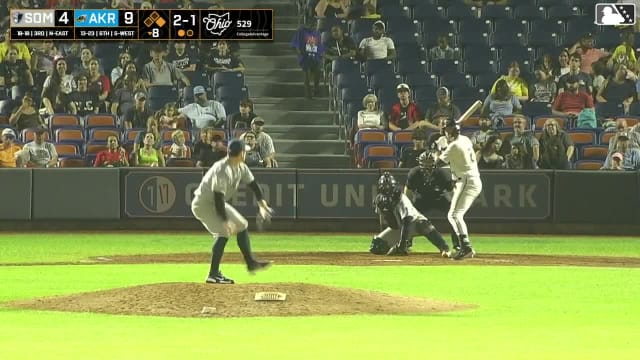 Dean Curley homers (2) on a fly ball to left center field. Nolan Schubart scores.
