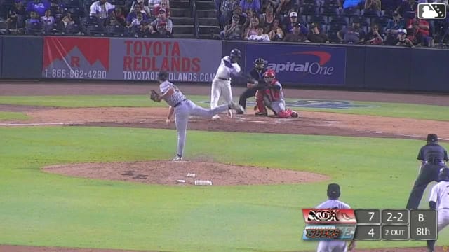Capri Ortiz's two-run homer