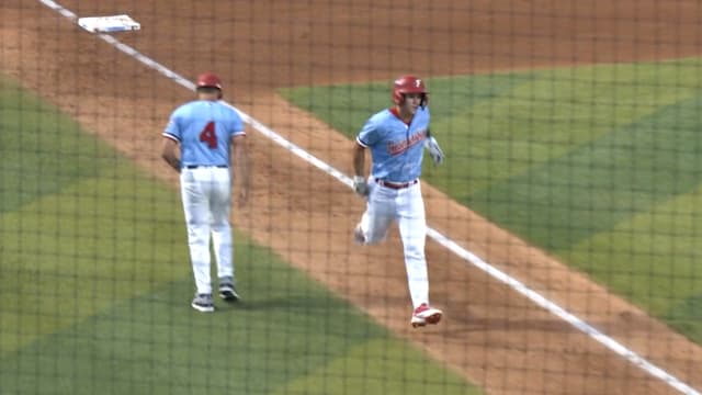 Coy James' first home run