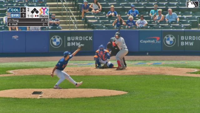 Kody Huff homers (17) on a fly ball to right center field.