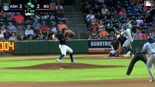 Caden Powell singles on a line drive to center fielder Aidan Smith. Freuddy Batista scores. John Garcia to 3rd.