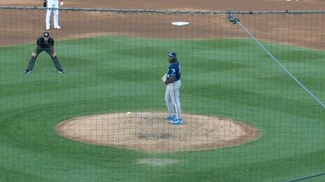 Miguel Sime Jr.'s six strikeouts