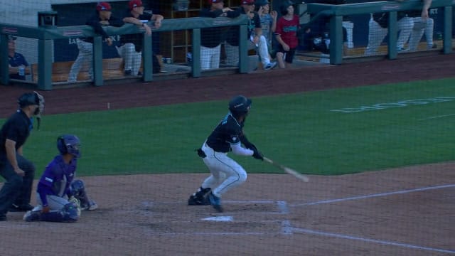 LuJames Groover's RBI single