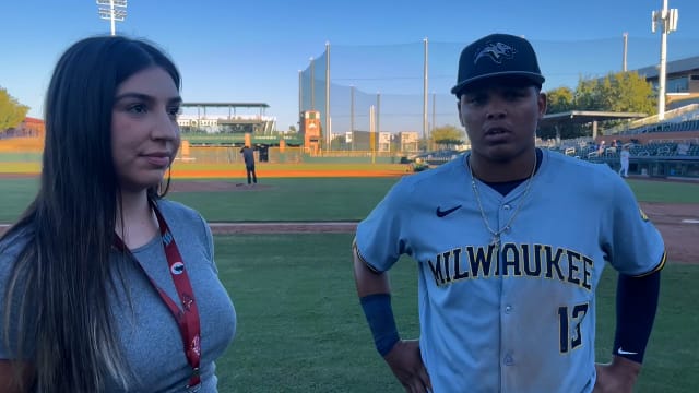 Juan Baez talks improvement, Arizona Fall League