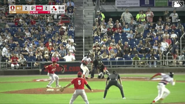 Jake Shirk Ball to Raudelis Martinez