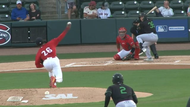 Kyson Witherspoon strikes out two