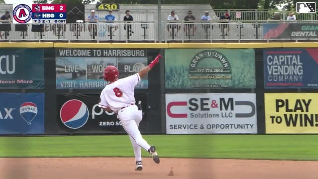 Seaver King's solo homer