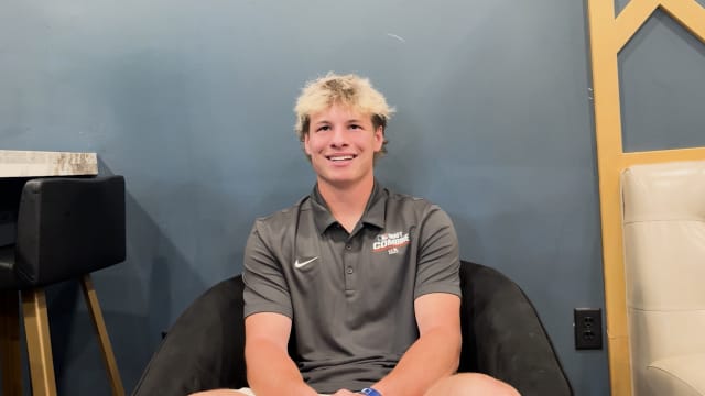 Daniel Pierce discusses having his father for a coach