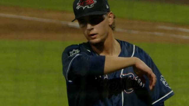 Nolan Perry's five no-hit innings, eight strikeouts