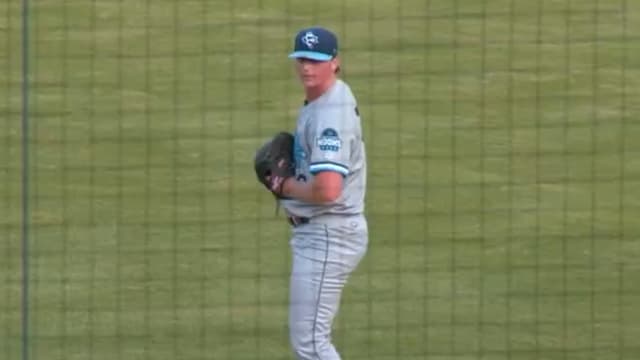 Bryce Mayer strikes out eight