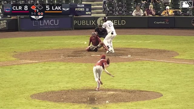 James Tallon In play, run(s) to Cris Rodriguez