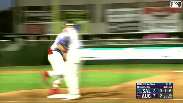 Alex Lodise's 15th home run