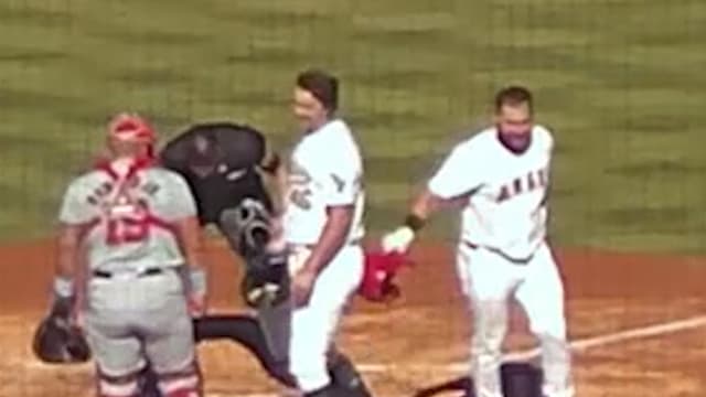 Niko Kavadas' two-run home run