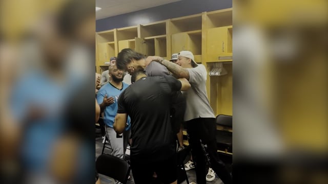 Rikuu Nishida learns of promotion to the White Sox