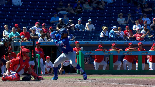 Juan Sanchez's bases-clearing double