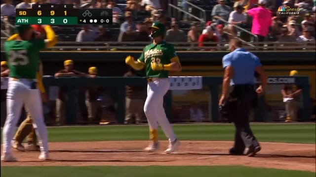 Henry Bolte's three-run home run