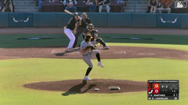 Elliot Lascelles' three-hit, three-RBI game