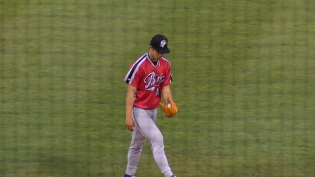 Jonah Tong fans eight in scoreless outing