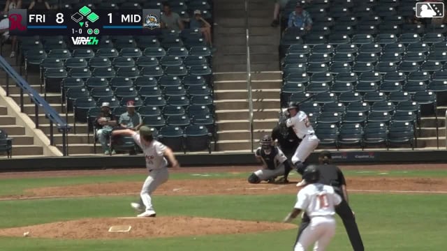 Ryan Lasko singles on a sharp line drive to left fielder Orlando Martinez. Carlos Pacheco scores. Davis Diaz to 2nd.