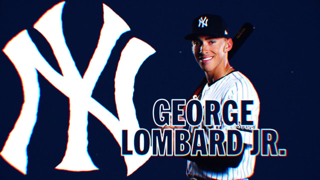George Lombard Jr. has been called up to the Yankees