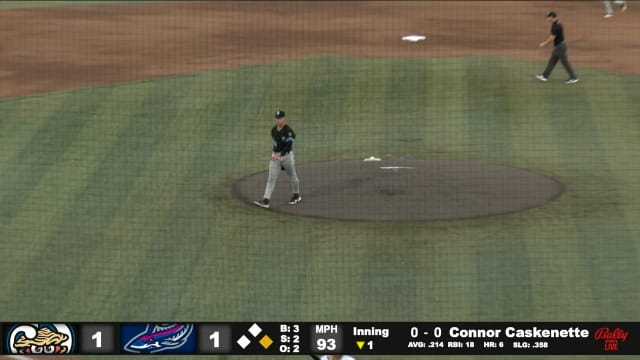 J.D. Thompson strikes out a career-high nine hitters