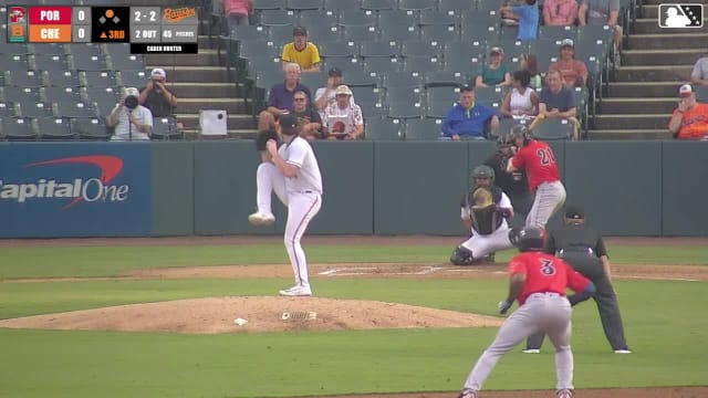 Henry Godbout homers (5) on a fly ball to left field. Nelly Taylor scores.